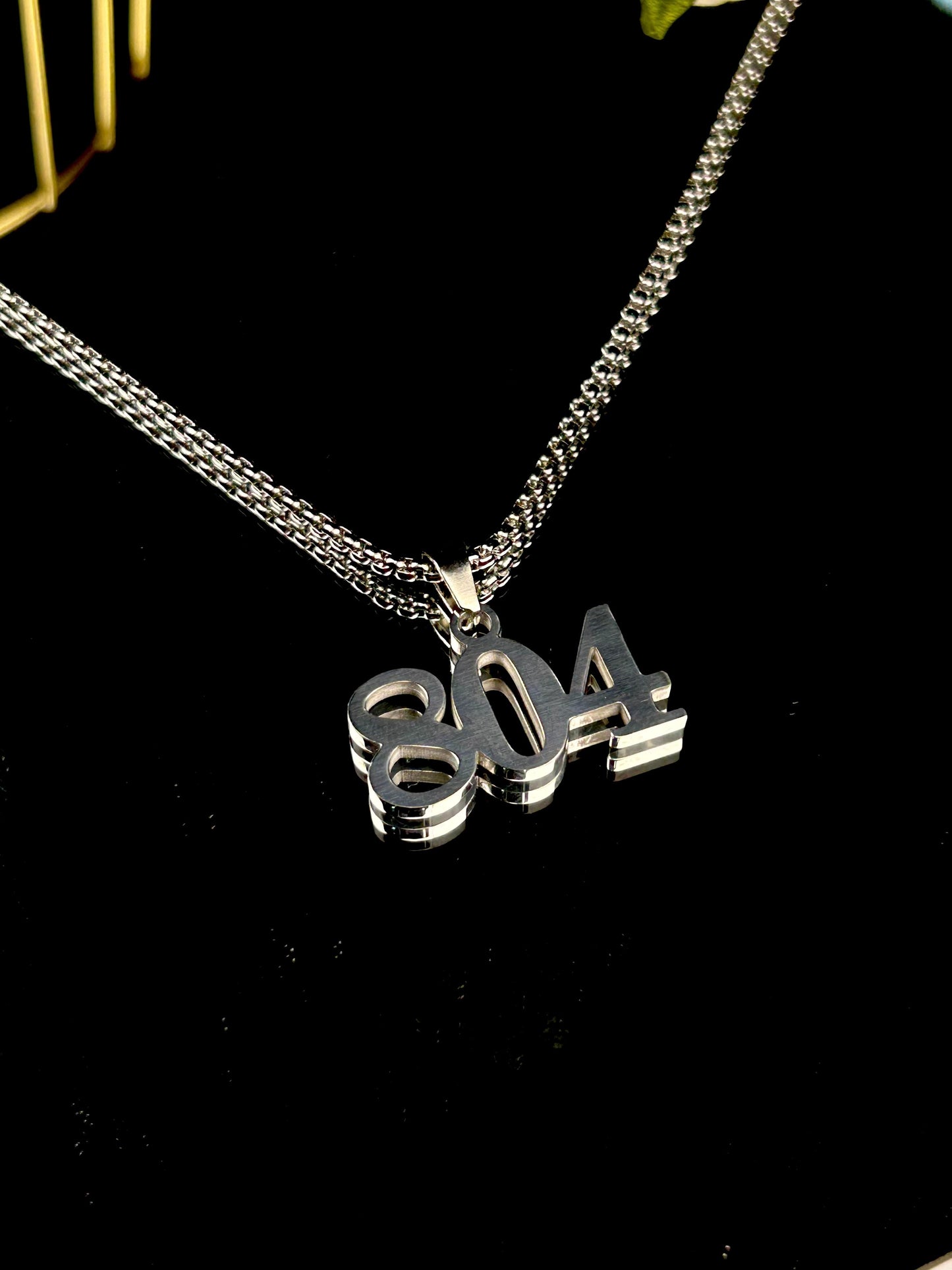 804 Unisex Pendant - Stainless Steel