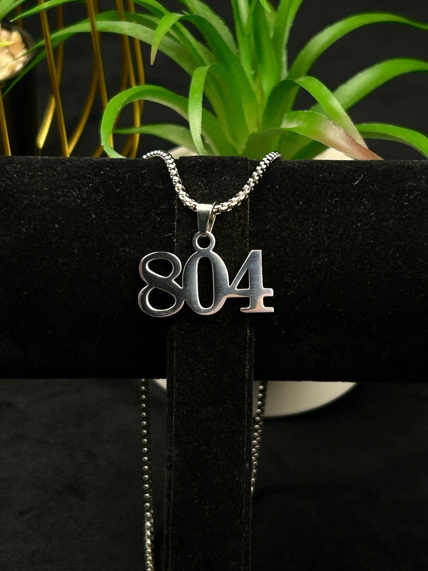 804 Unisex Pendant - Stainless Steel