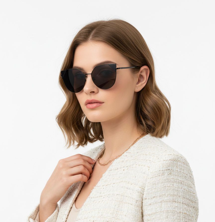 Black Phantom Edge Shades