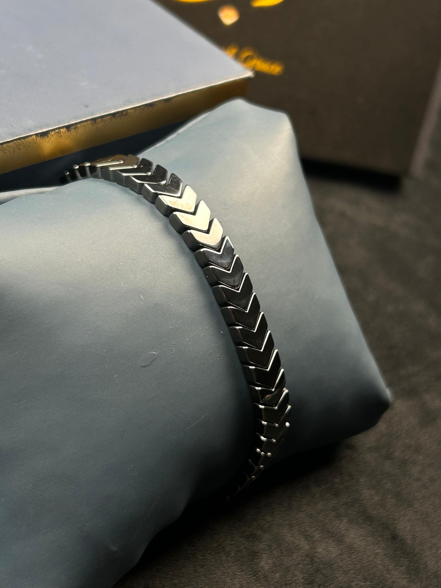 Chevron Luxe Bracelet