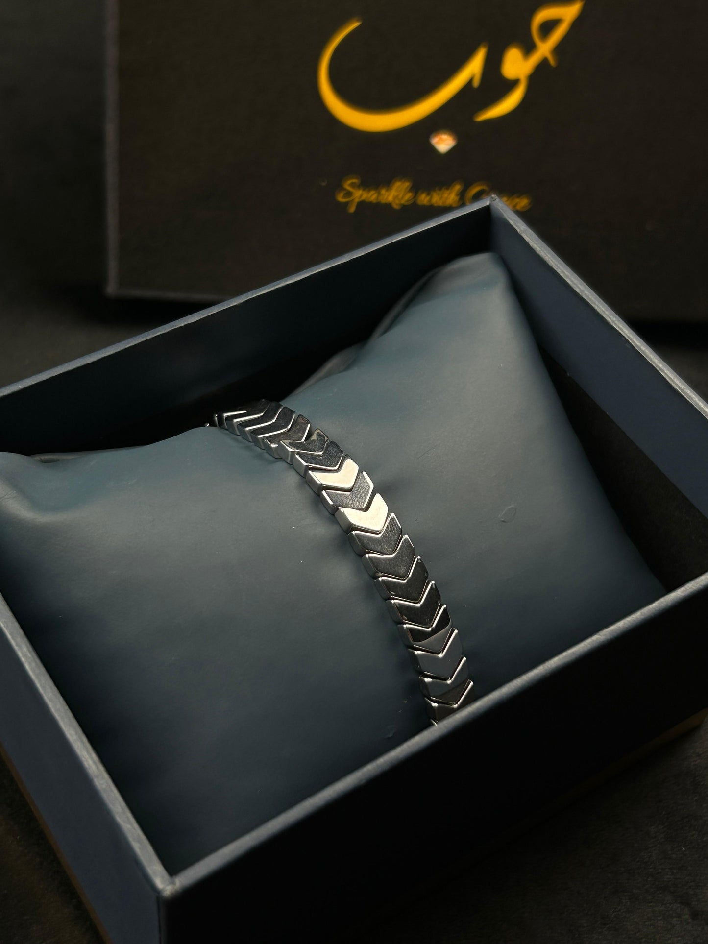 Chevron Luxe Bracelet