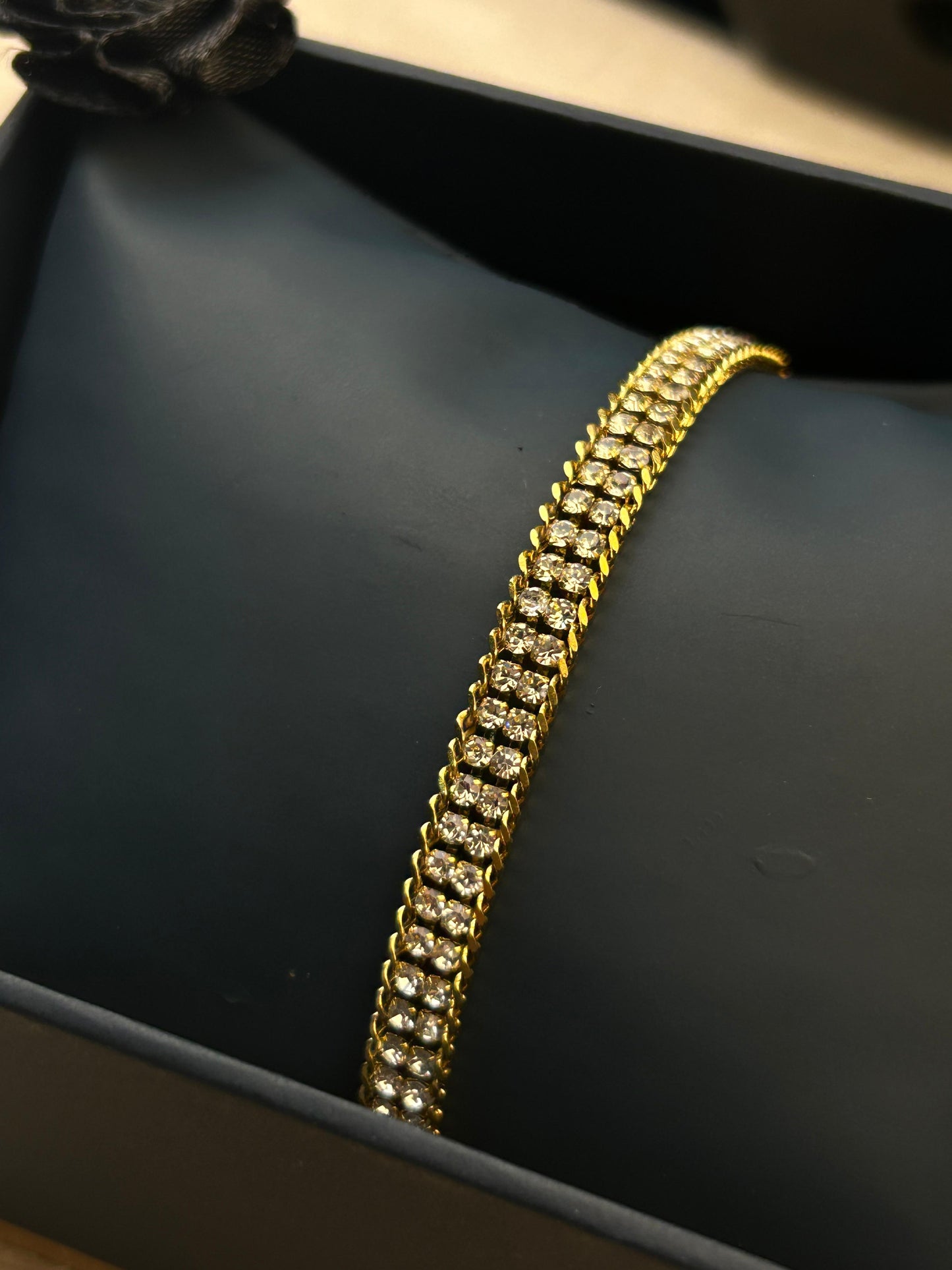 Classic Bling Gold Bracelet