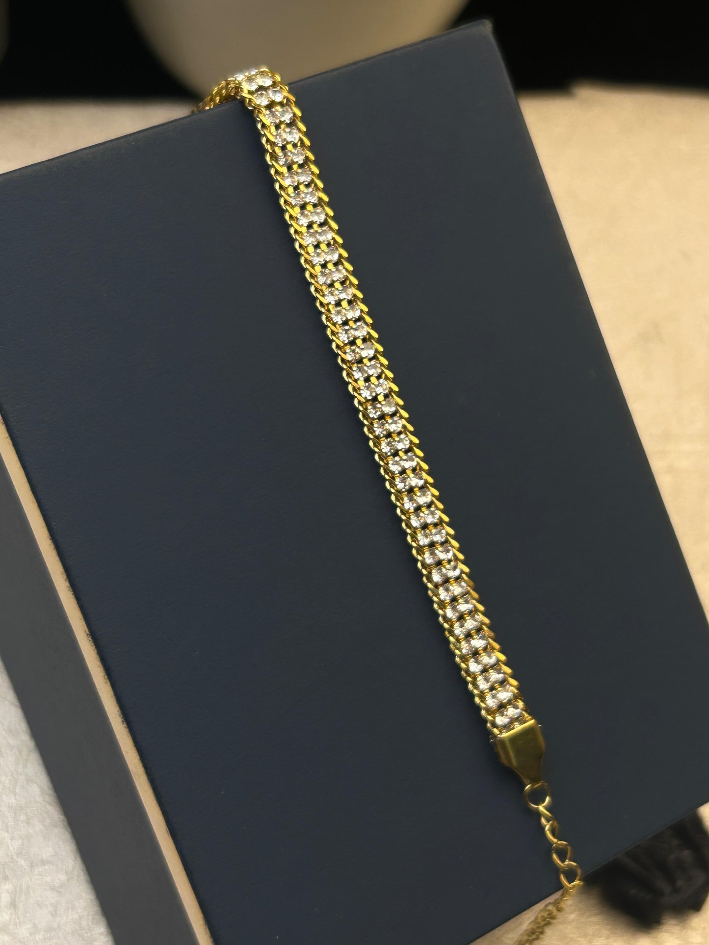 Classic Bling Gold Bracelet
