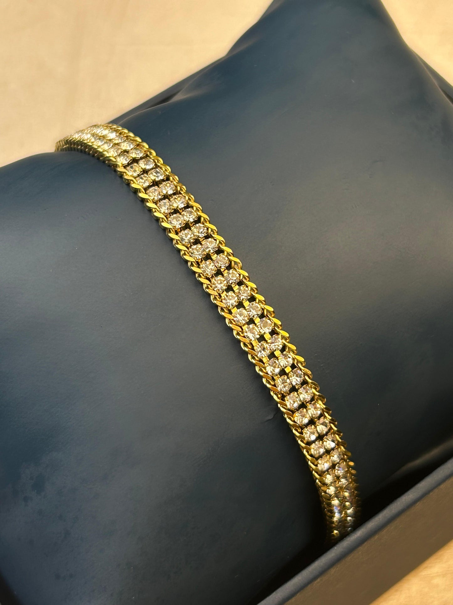 Classic Bling Gold Bracelet