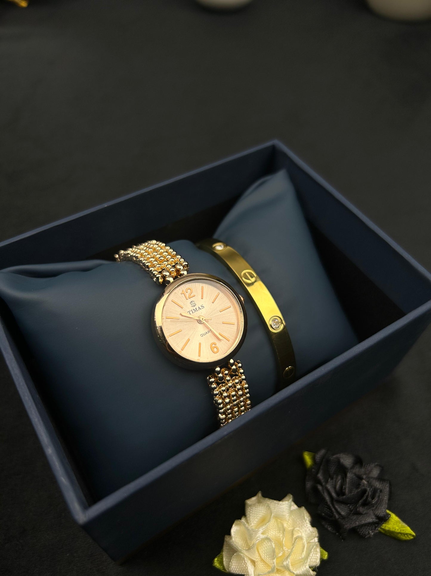 TIMAS Watch and Love Cartier Bracelet