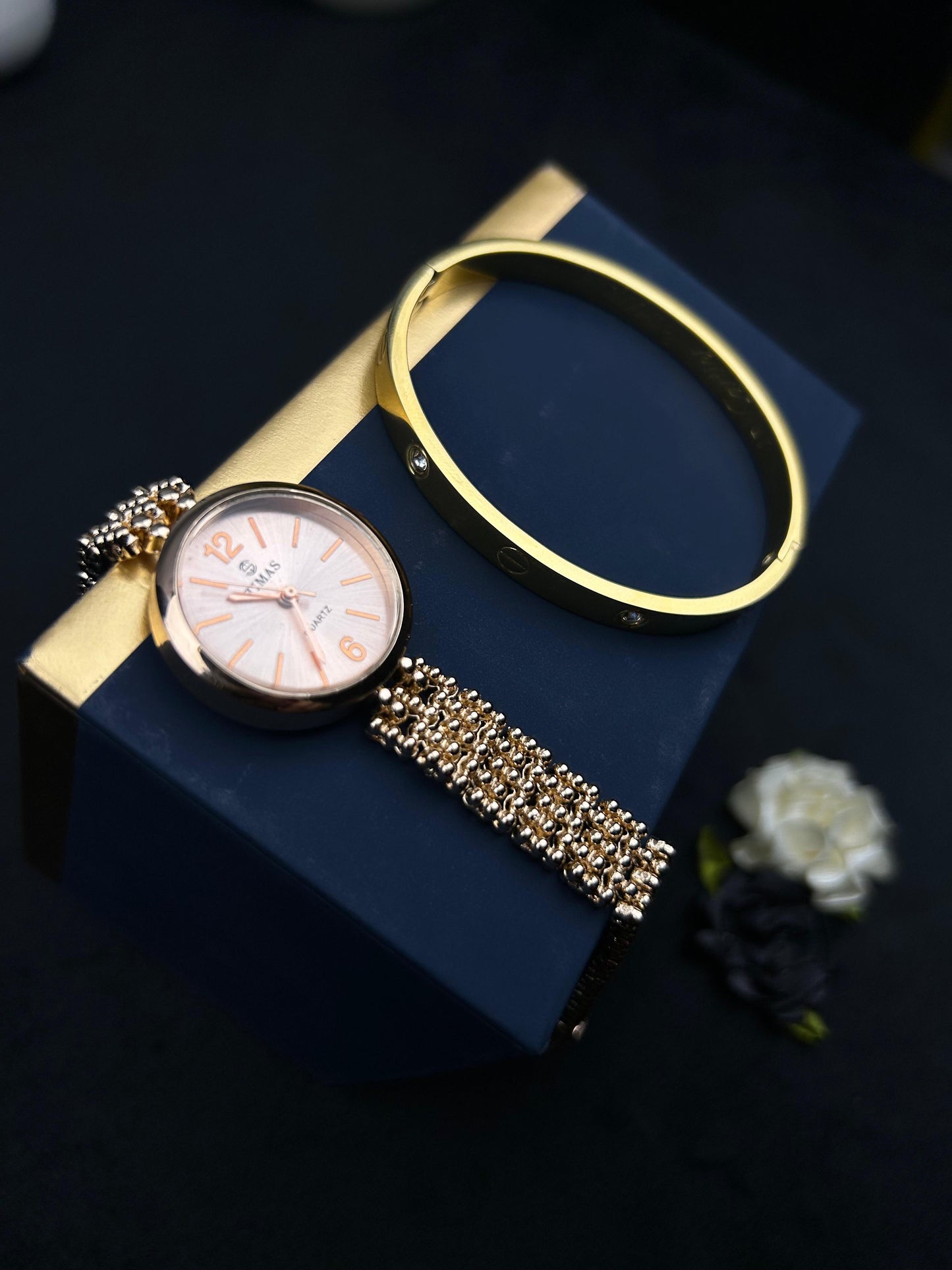 TIMAS Watch and Love Cartier Bracelet