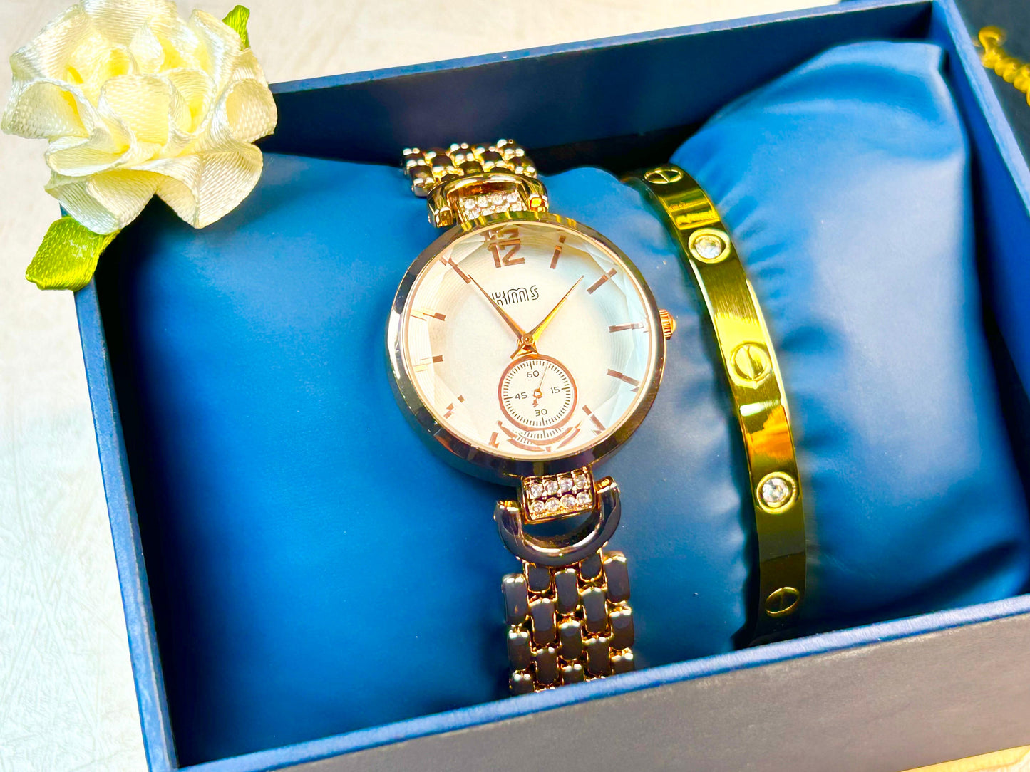 Lucent Watch with Cartier Barcelet