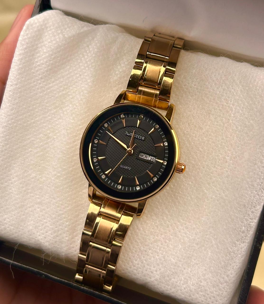 Luxury WESTCHI Quartz Watch