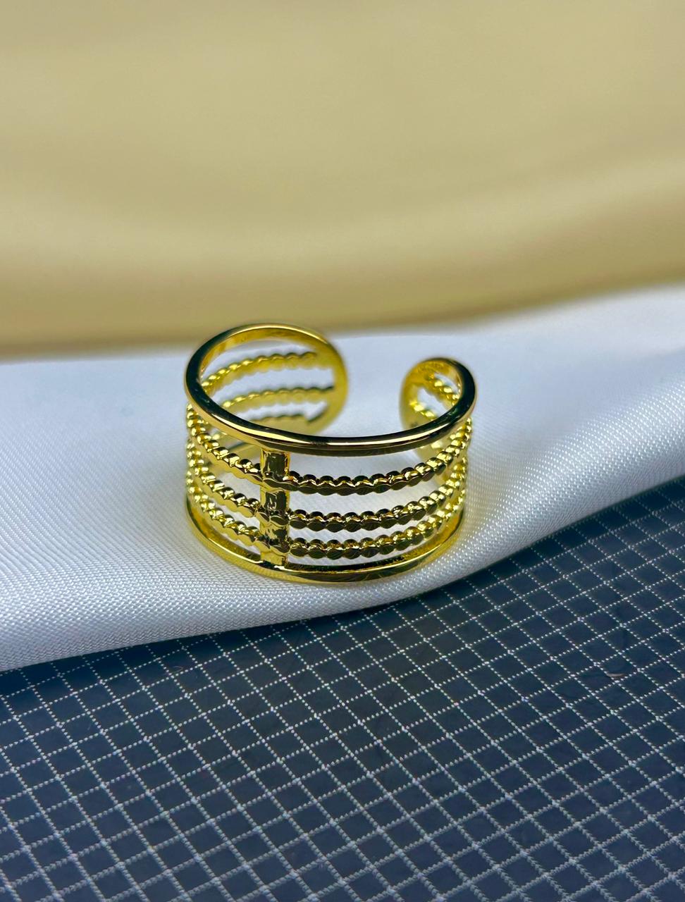 Multi Stack Adjustable Ring