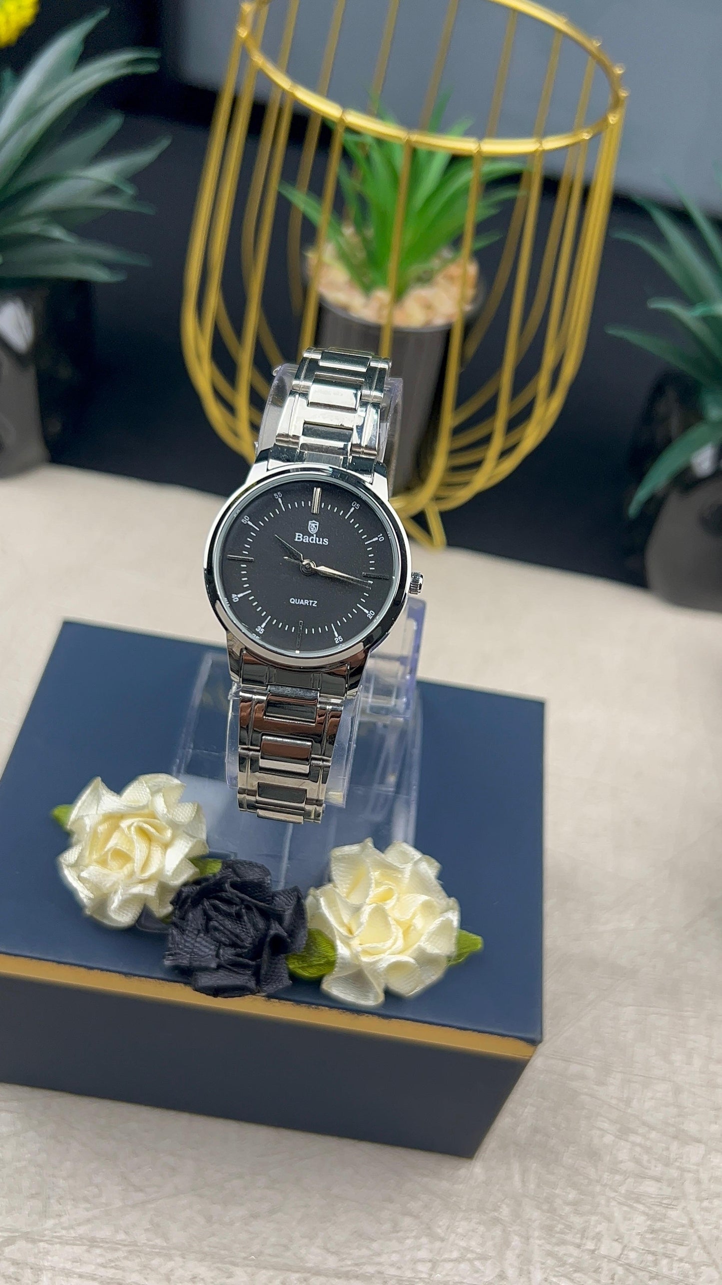 Regal Quartz- Black Dial