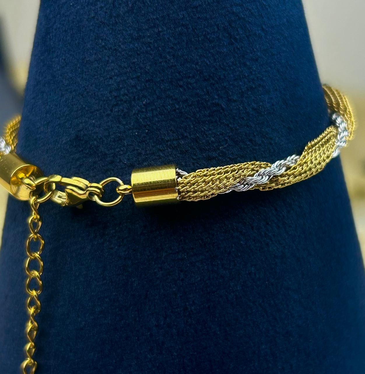 Signature Rope Dual Color Bracelet