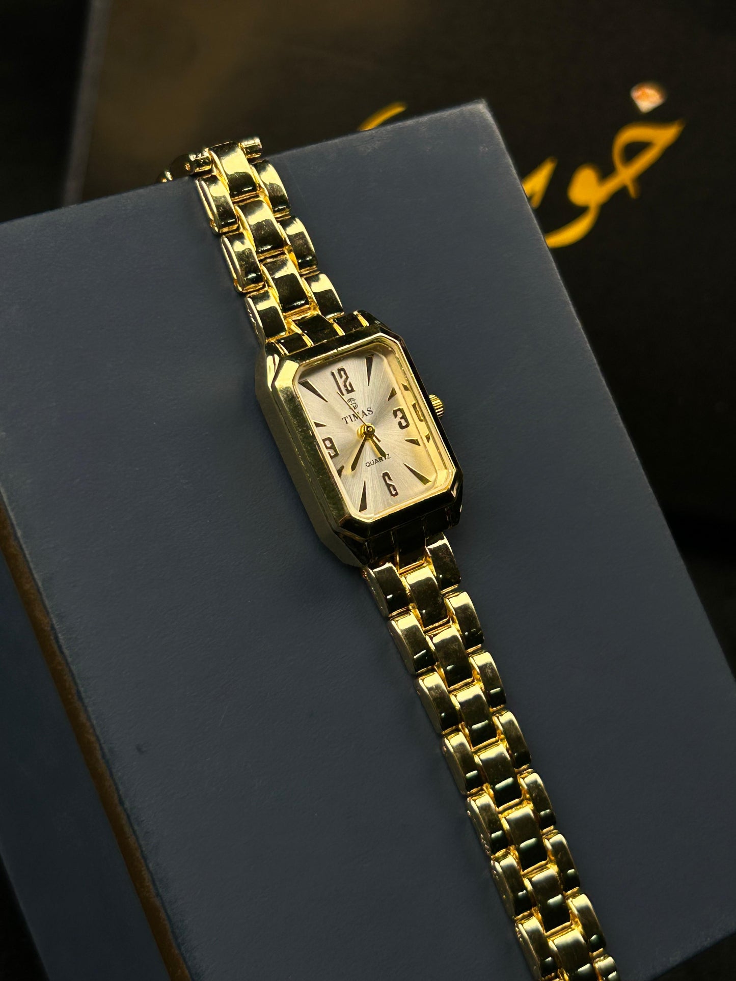 TIMAS Iconic Golden Watch