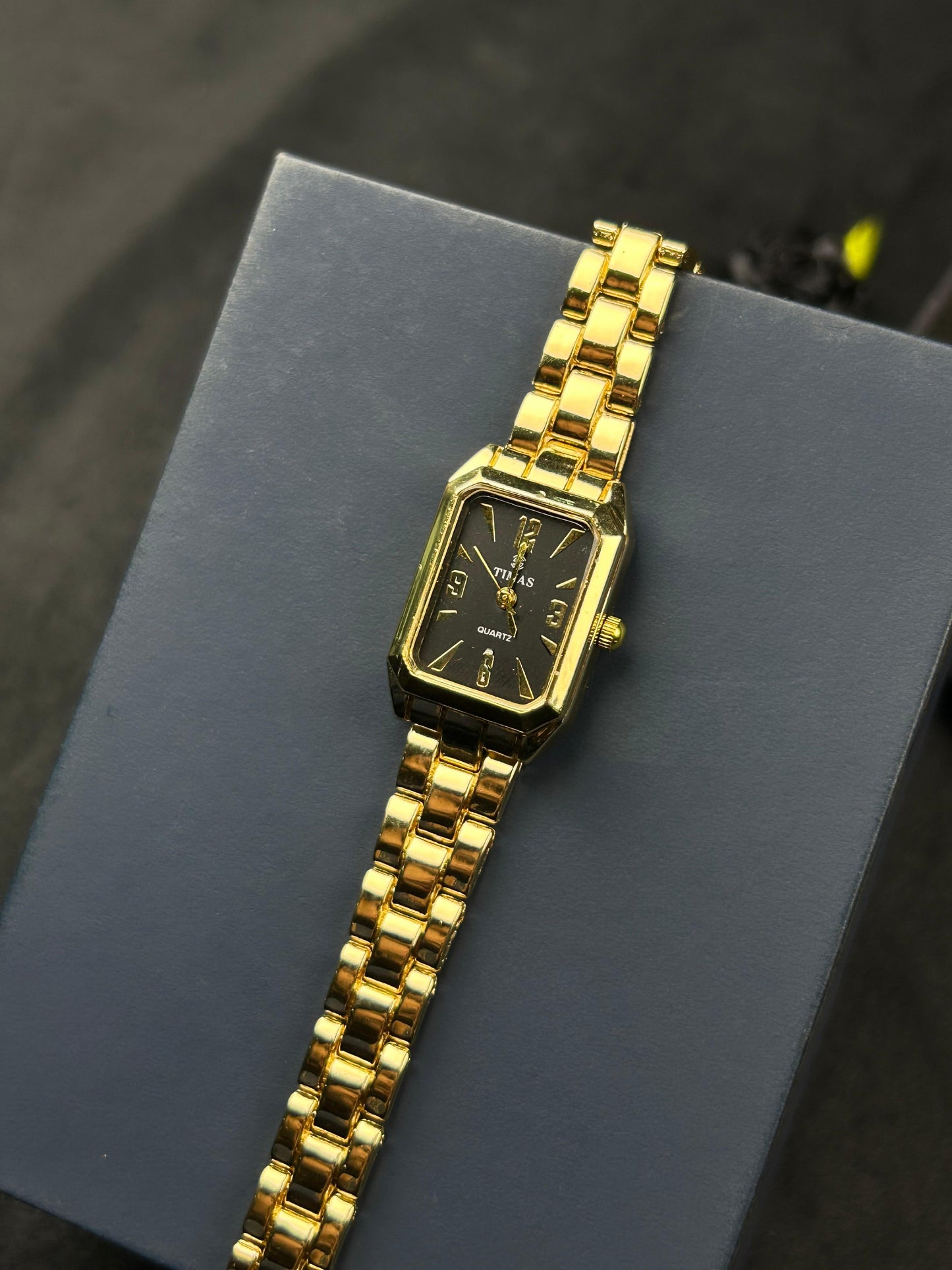 TIMAS Iconic Golden Watch