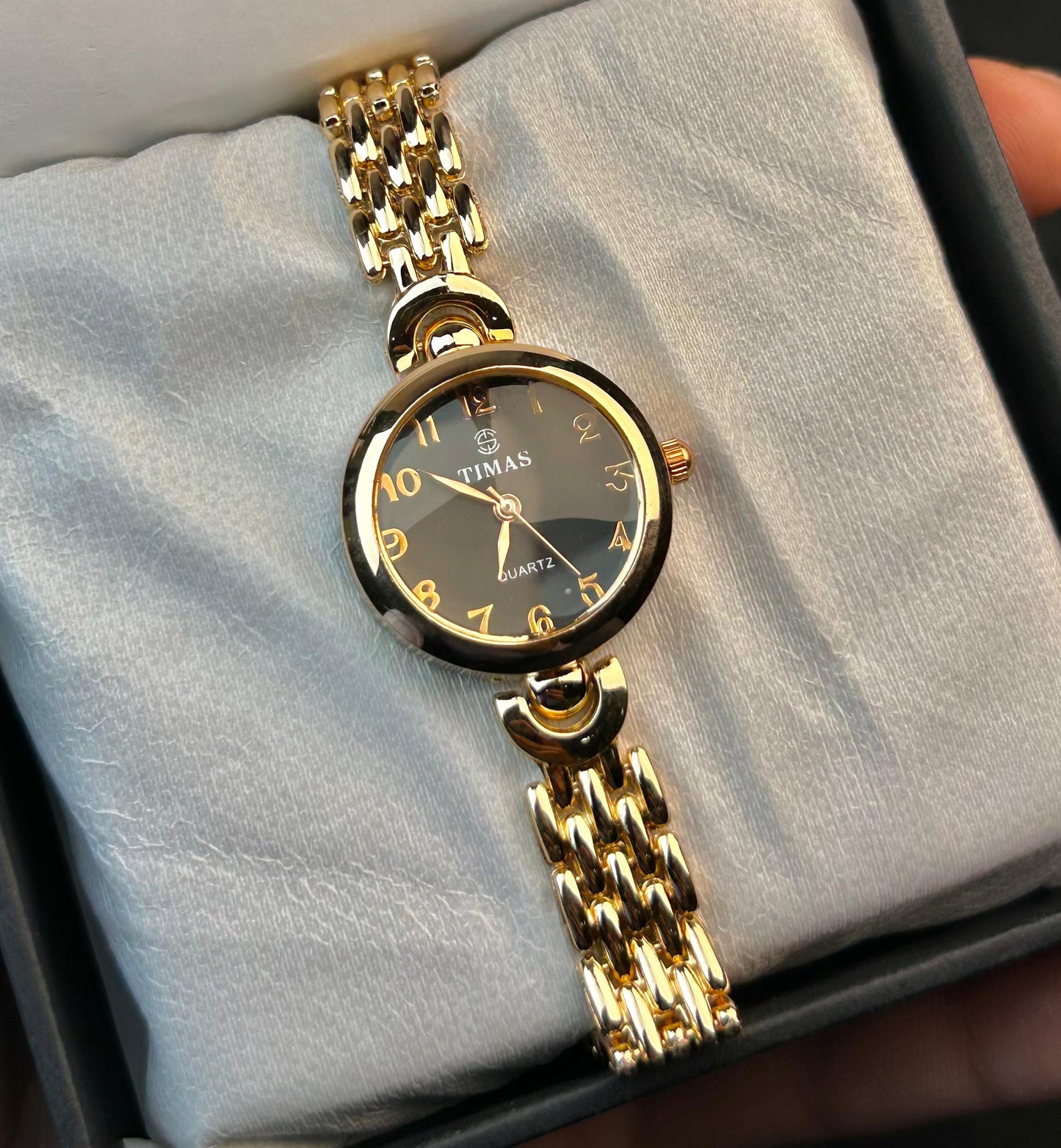 TIMAS Quartz Women Watch- Rose Gold