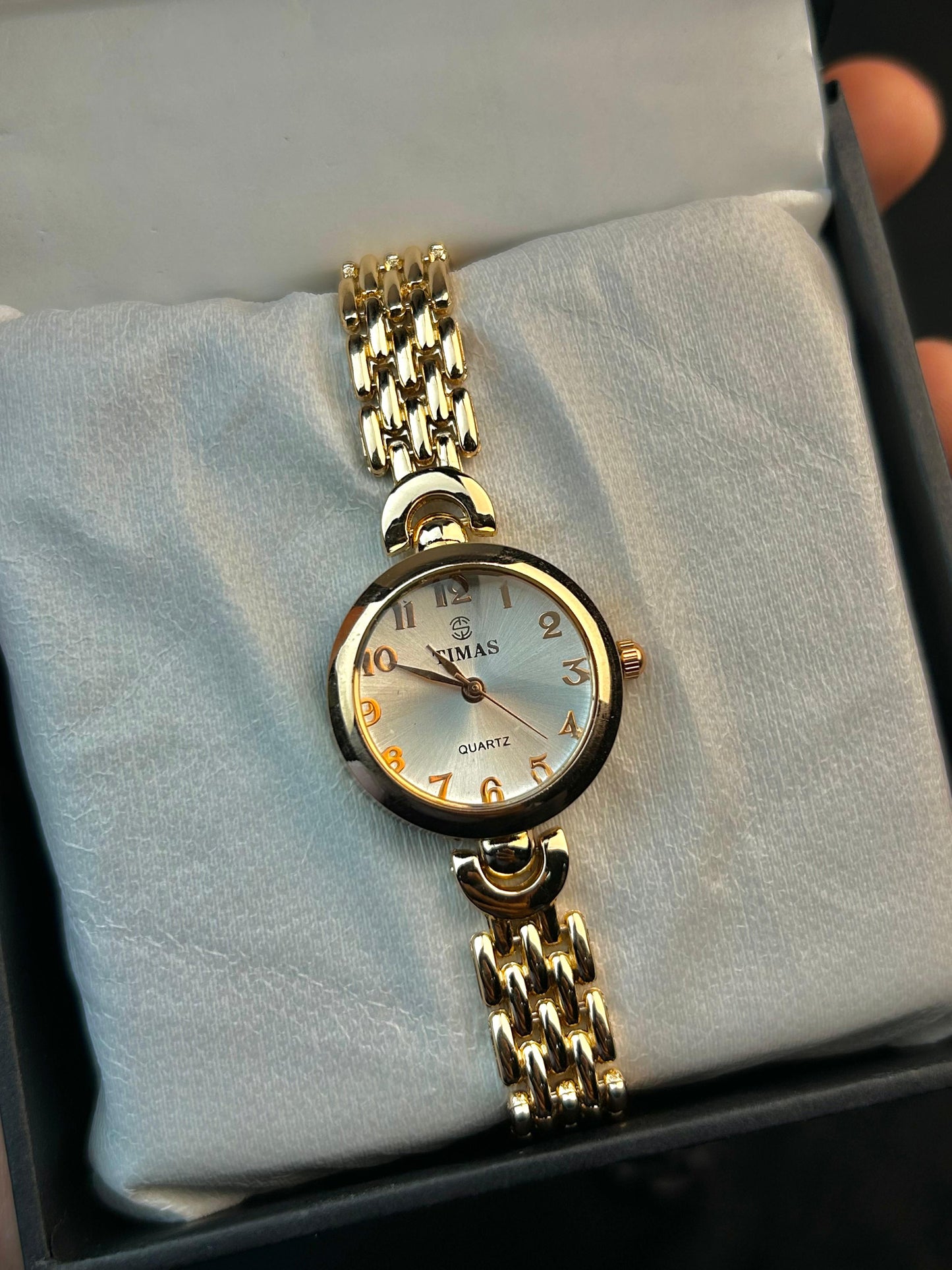 TIMAS Quartz Women Watch- Rose Gold