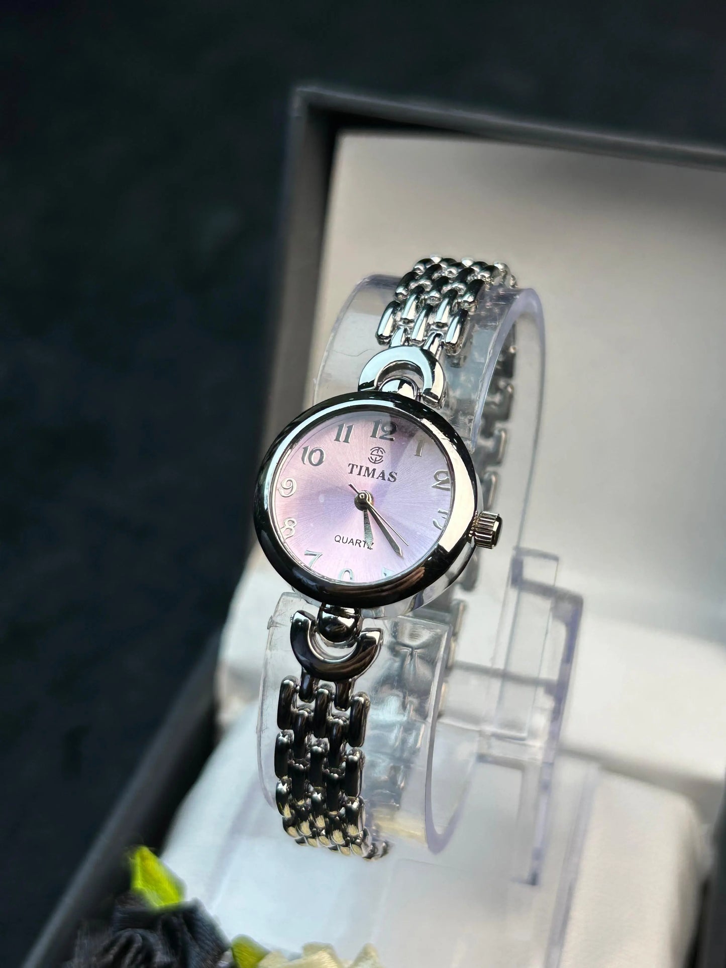 TIMAS Quartz Women Watch- Silver