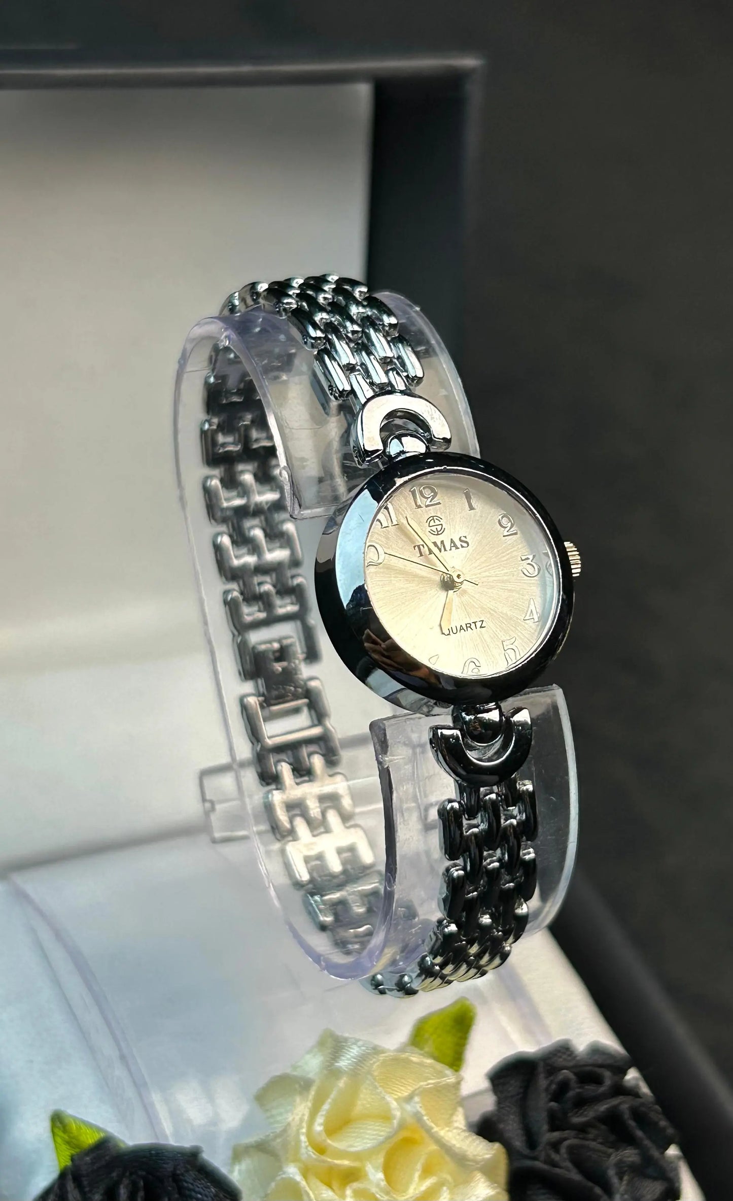 TIMAS Quartz Women Watch- Silver