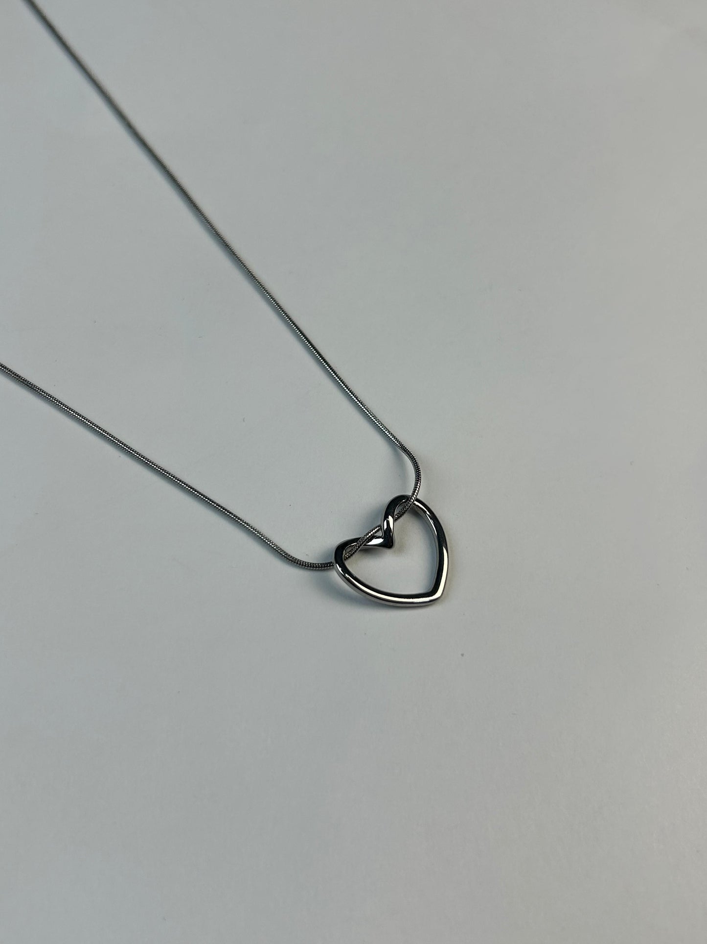 Twisted Heart Pendant