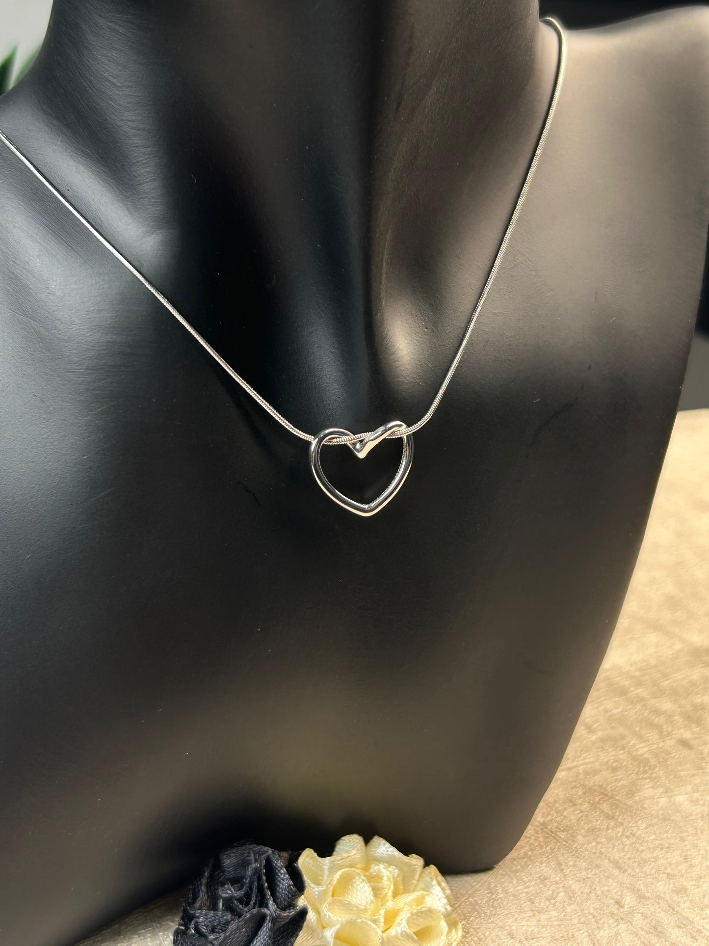 Twisted Heart Pendant