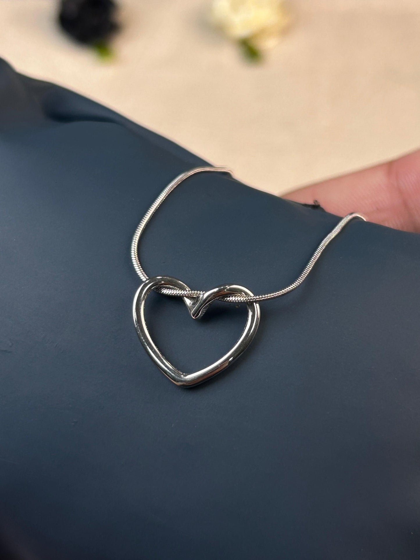 Twisted Heart Pendant