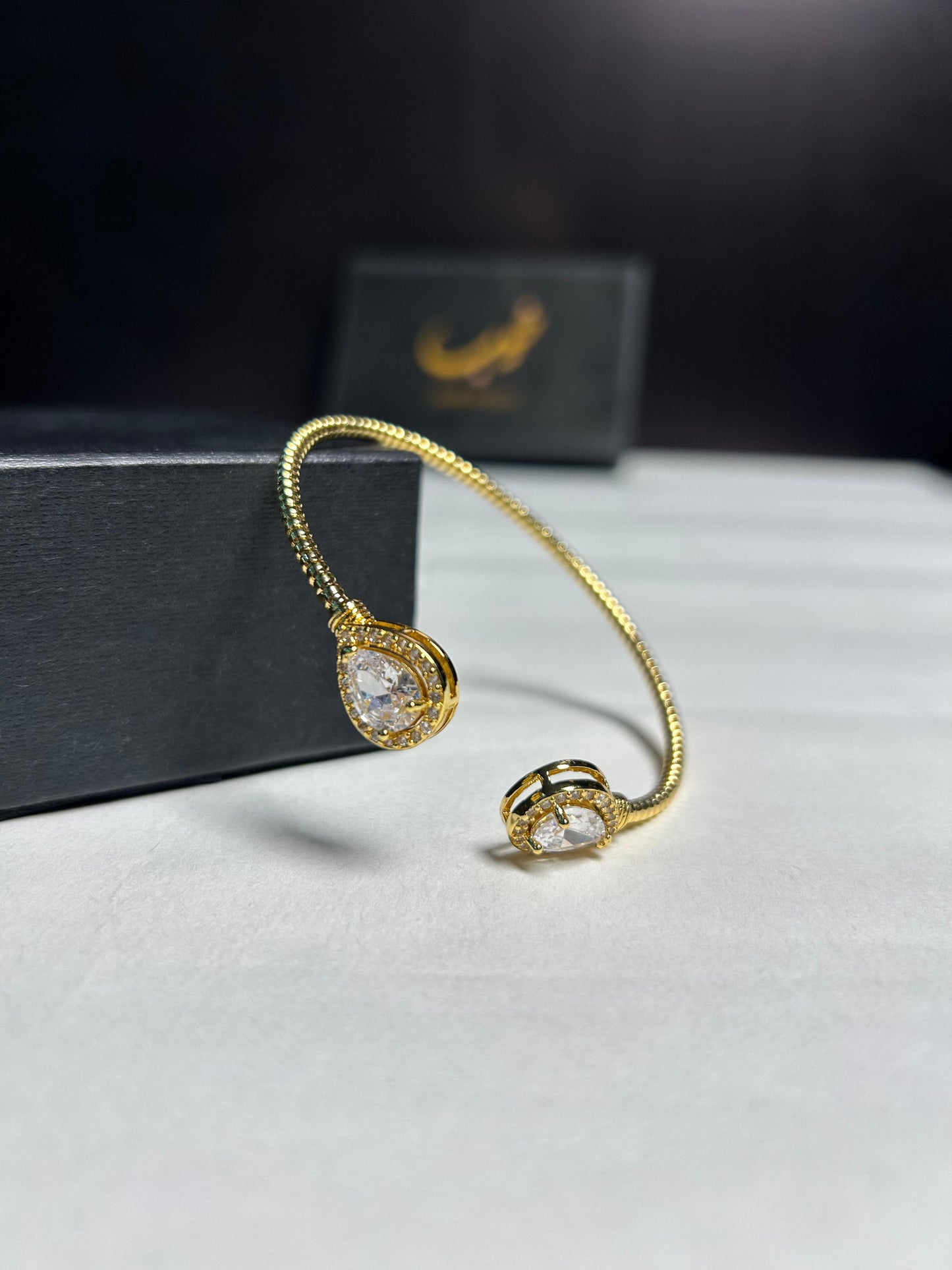 Royal Charm Cuff Bracelet