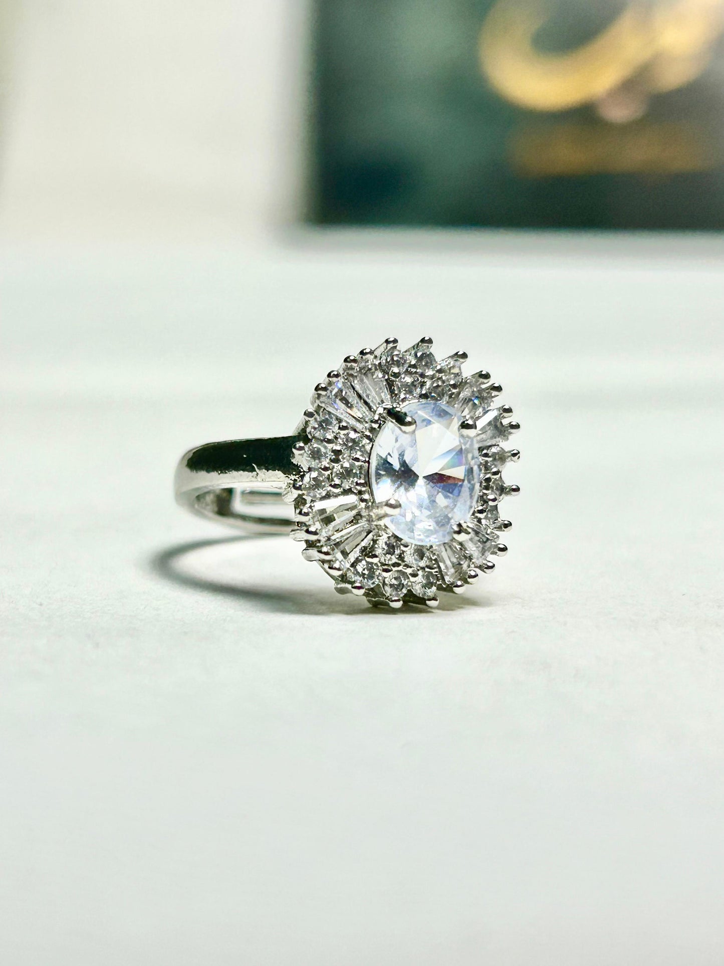 Diamond Blossom Ring