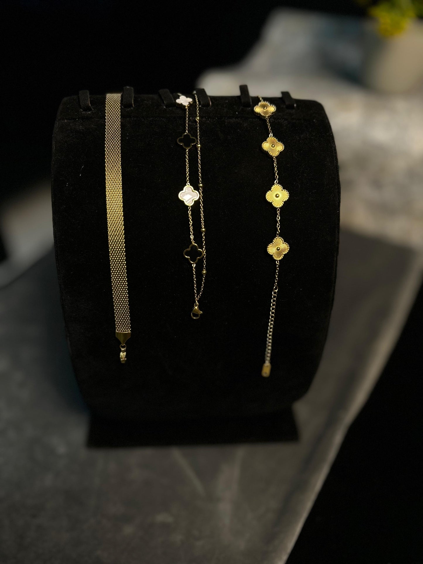 Set of Three Trendy Bracelets