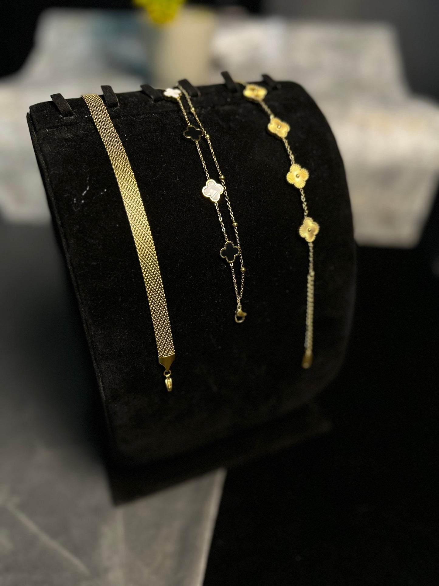 Set of Three Trendy Bracelets