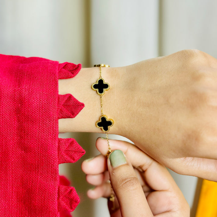 Leaf Clover Bracelet