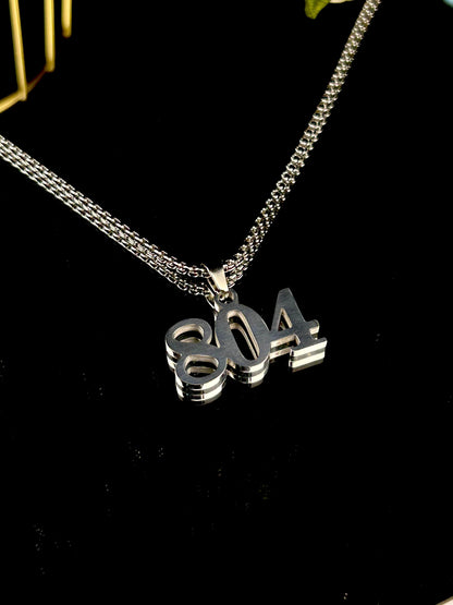804 Unisex Pendant - Stainless Steel