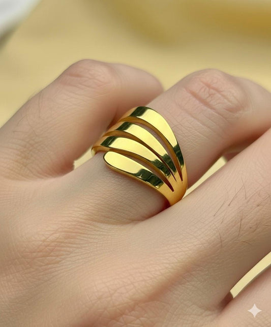 Adjustable Chunky Ring