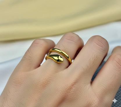 Adjustable Snake Ring