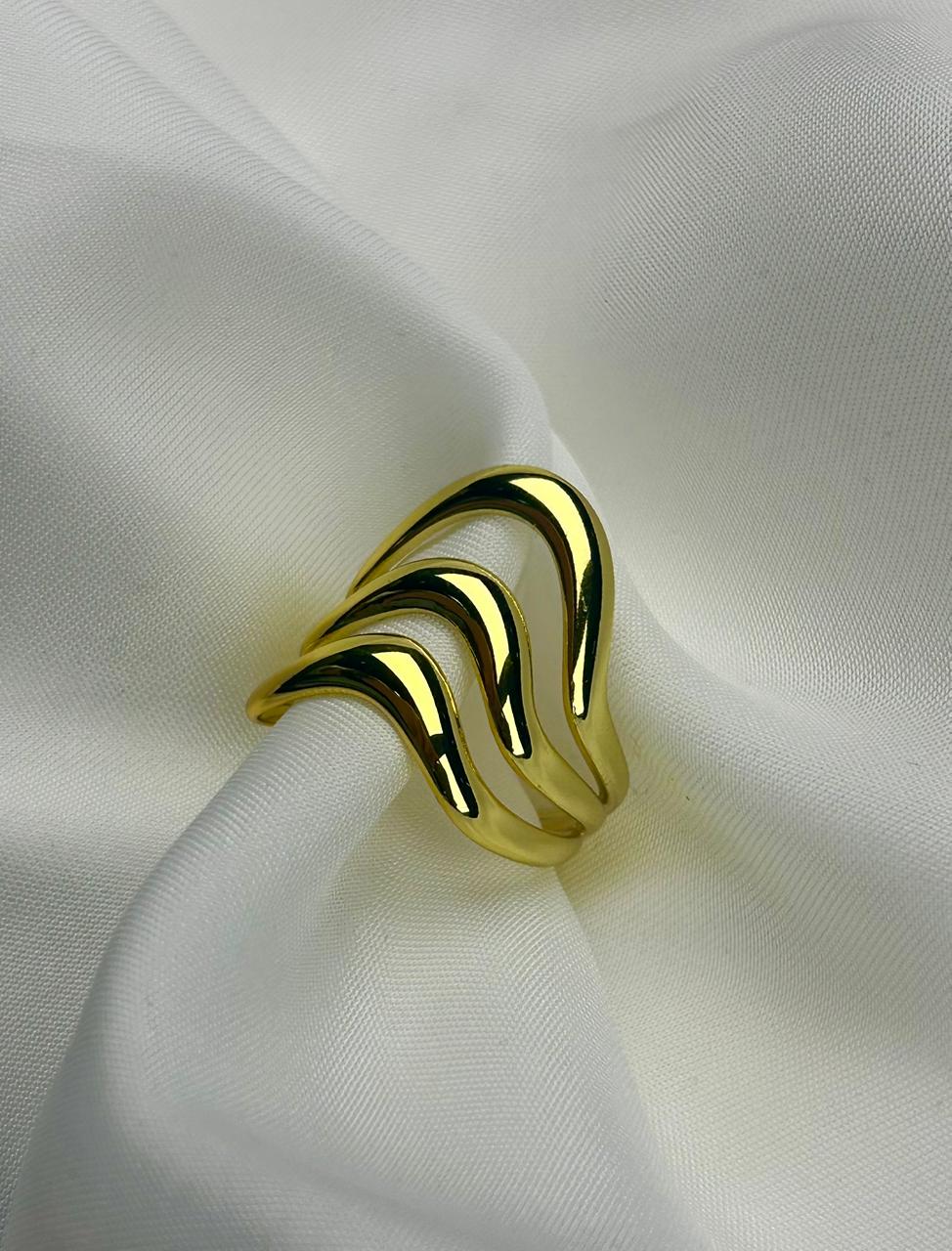 Adjustable Wave Ring