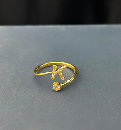 Alphabet Name Ring