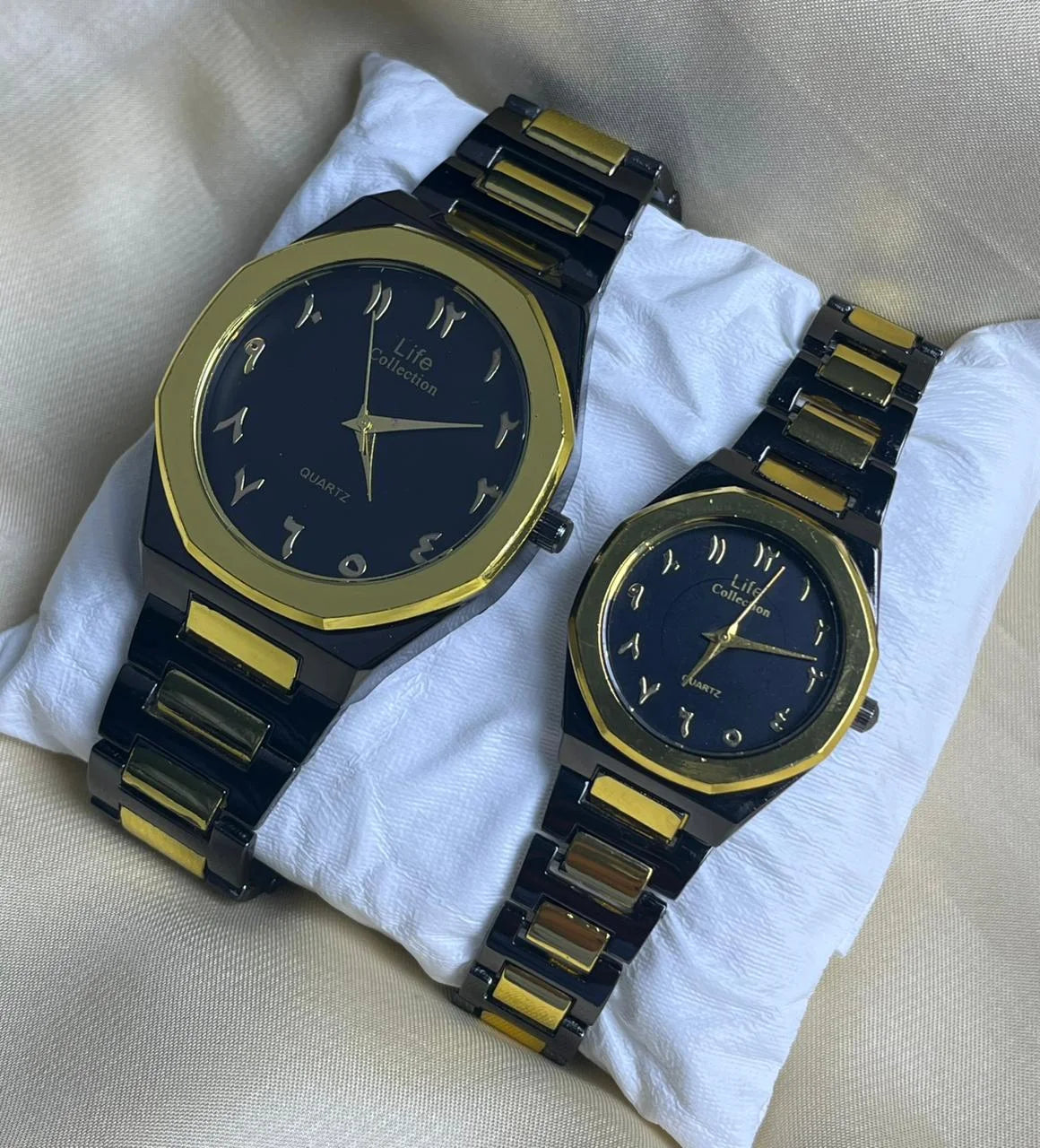 Arabic Quartz Couple Watch