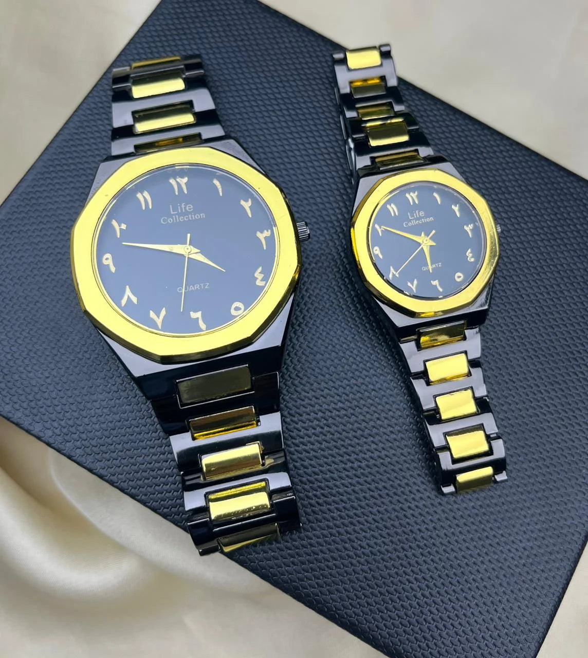 Arabic Quartz Couple Watch