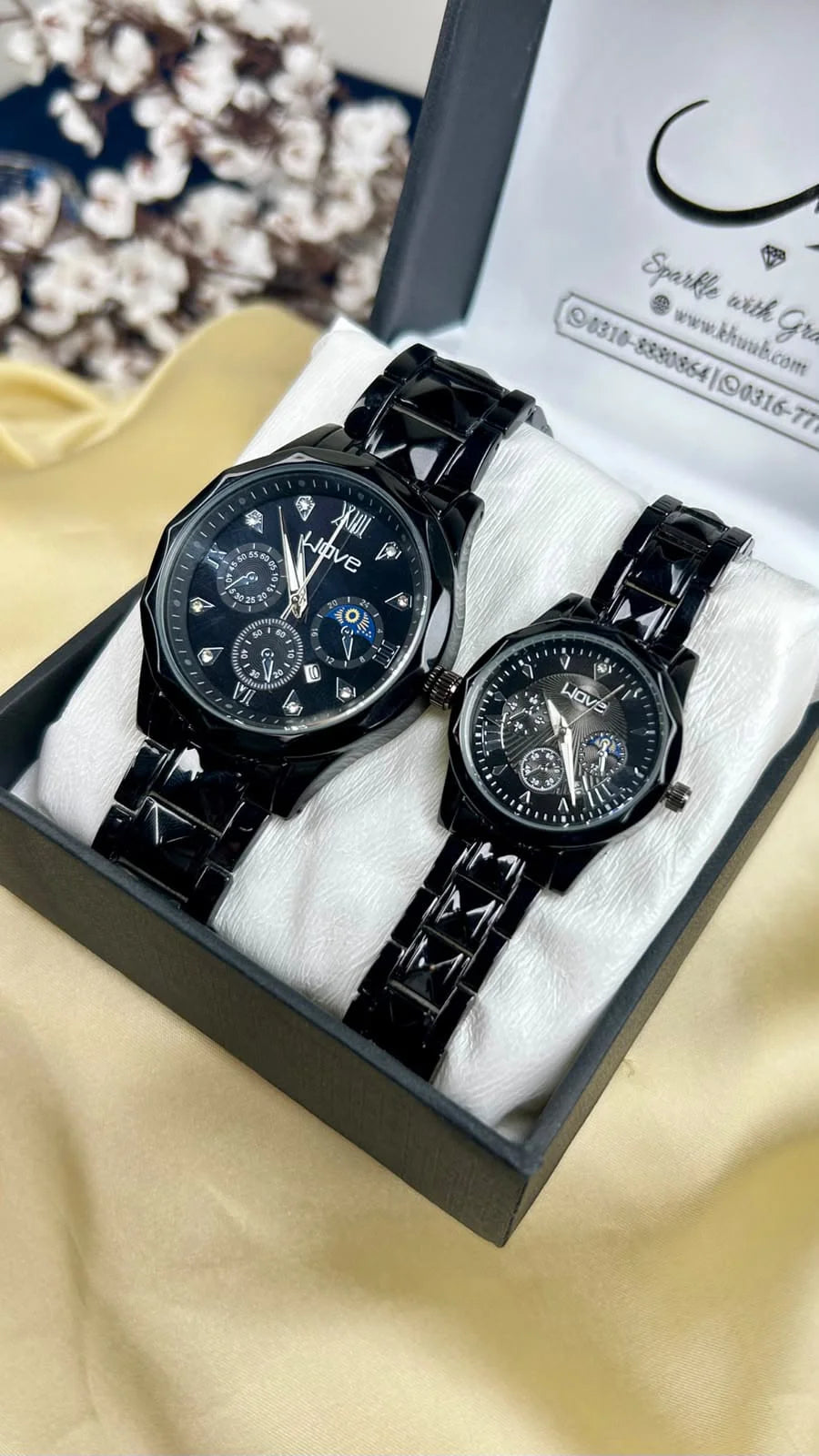 Black Edition Couple Watch