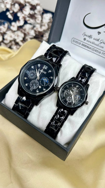 Black Edition Couple Watch