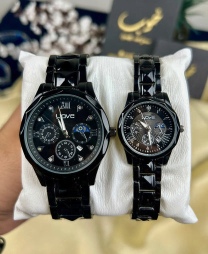Black Edition Couple Watch