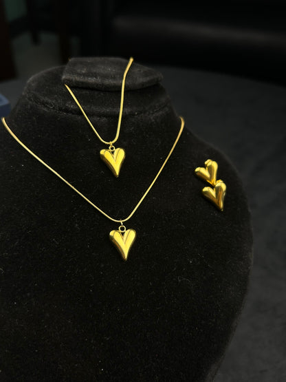 Bliss Heart Jewelry Set