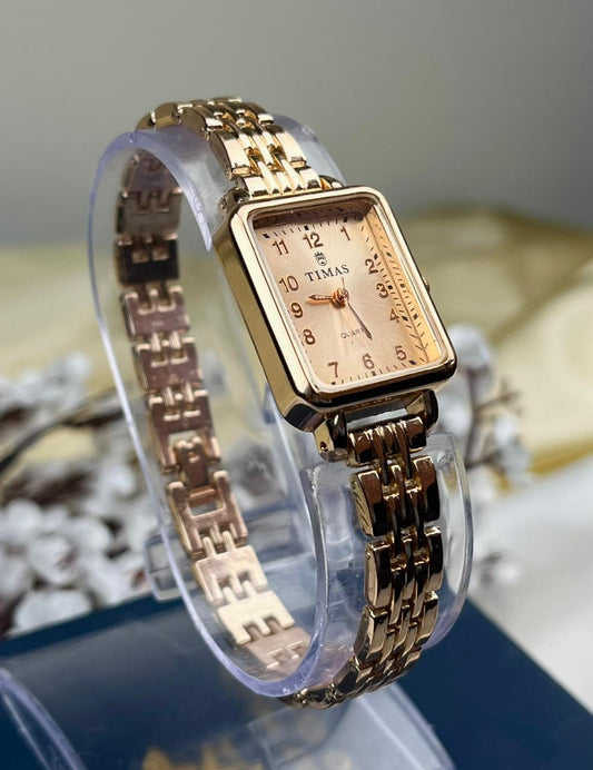 TIMAS Bracelet Strap Watch-Rose Gold