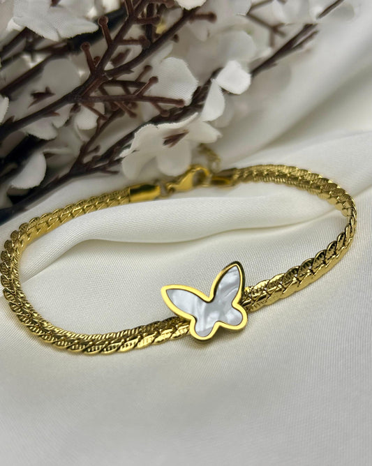 Butterfly Chain Bracelet