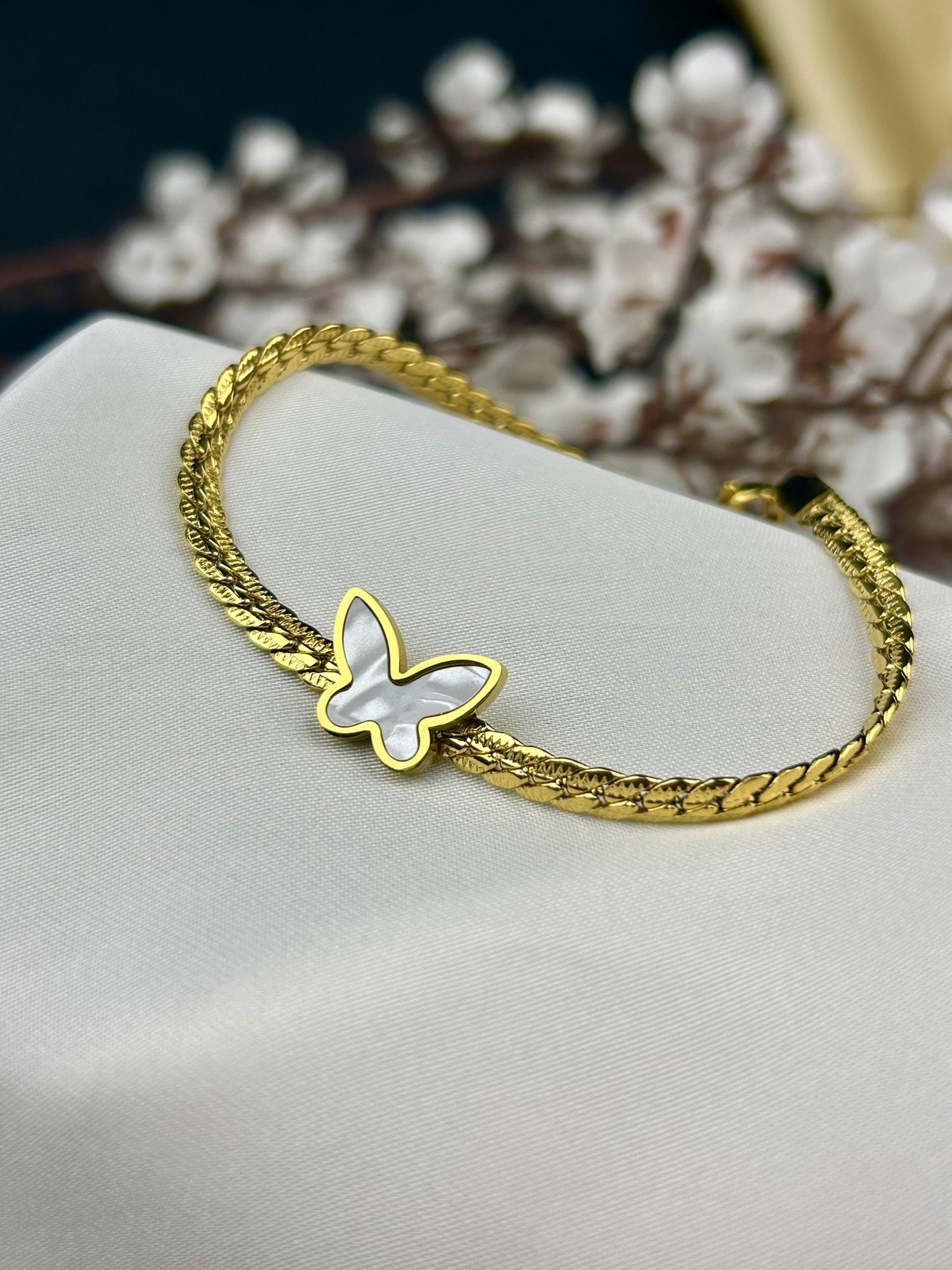 Butterfly Chain Bracelet