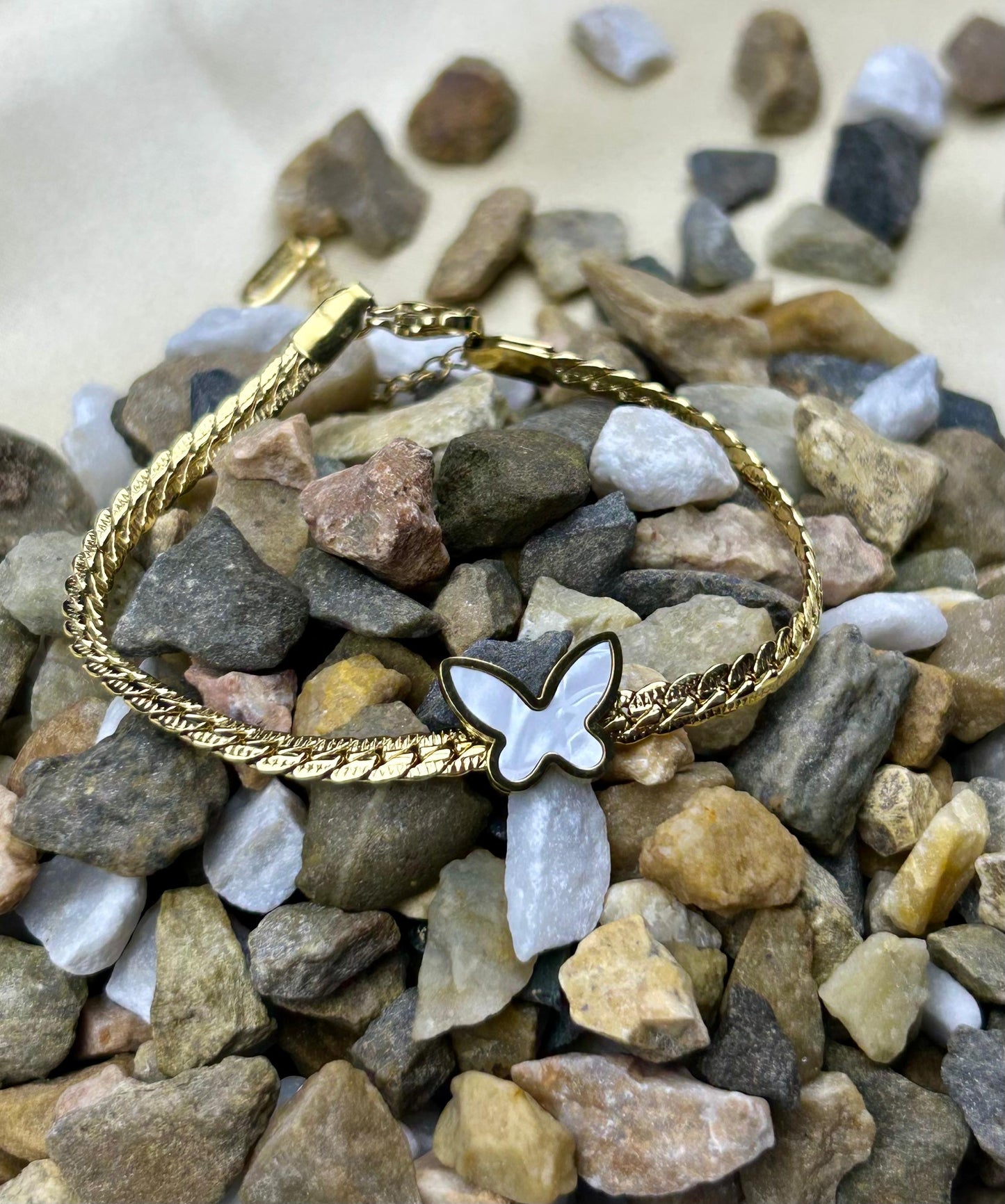 Butterfly Chain Bracelet
