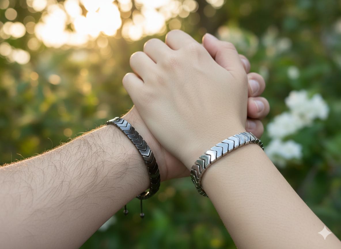 Chevron Luxe Bracelet Pair