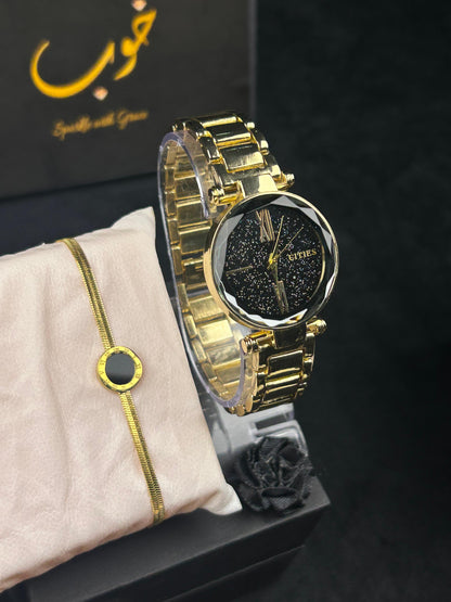 Cities Watch with Elegant Bracelet