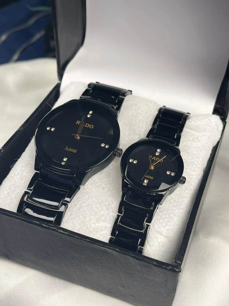 Classic Black RD Couple Watch