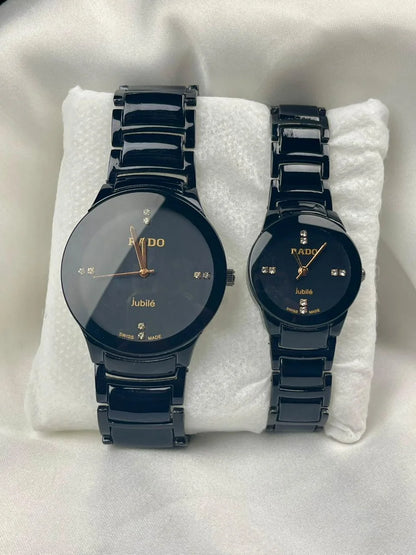 Classic Black RD Couple Watch
