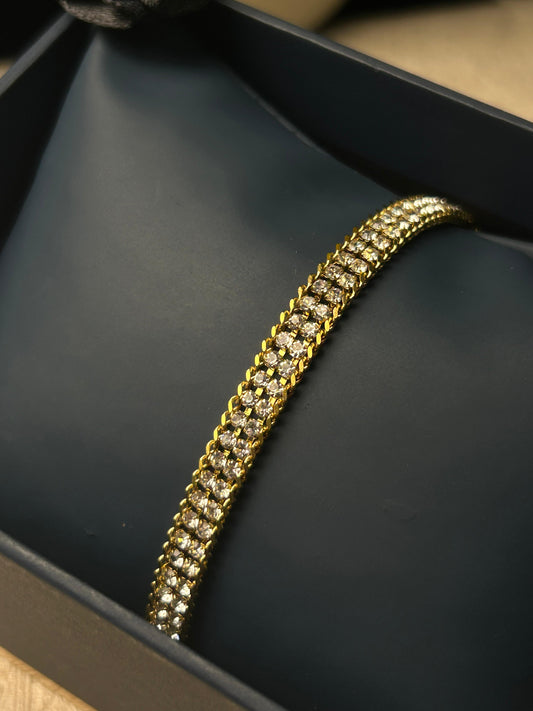 Classic Bling Gold Bracelet