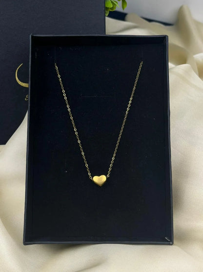 Classic Golden Heart Pendant